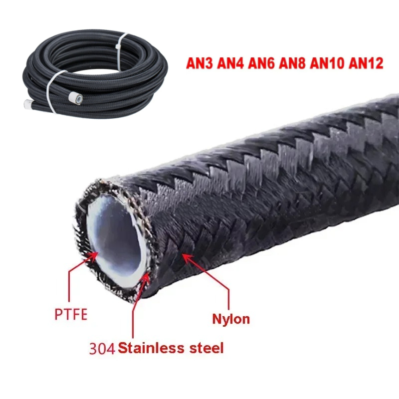Ptfe Tape Thread - 2M/3M/5M AN4 AN6 AN8 AN10 ユニバーサルE85燃料ホース