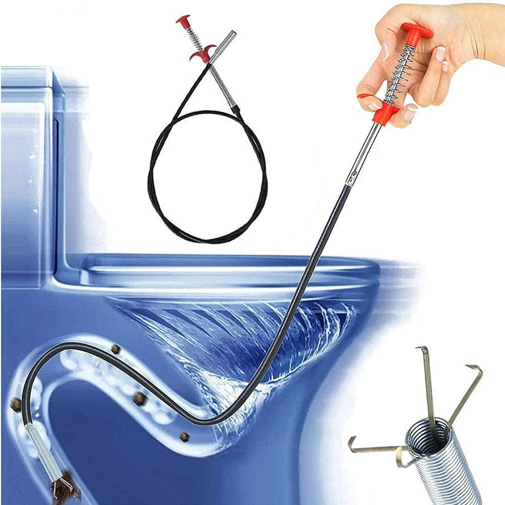 Pipe Freeze Spray - 57 センチメートル下水道パイプアンブロッカーヘビスプリングパイプ浚渫ツールキッチン浴室下水道クリーニングツールキッチン曲げシンクツール
