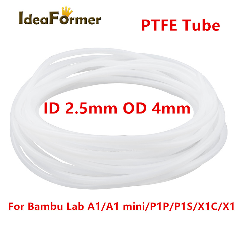 Ptfe Tape Thread - 2.5mm外径4mm Bambu Lab PTFEチューブ ID P1P