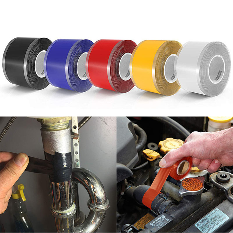 Silicone Tap Washer - パイプを修理するためのシリコンセルフテープ,シールパイプ,マルチカラー,バスルーム,キッチン,ガーデン,ハードウェア