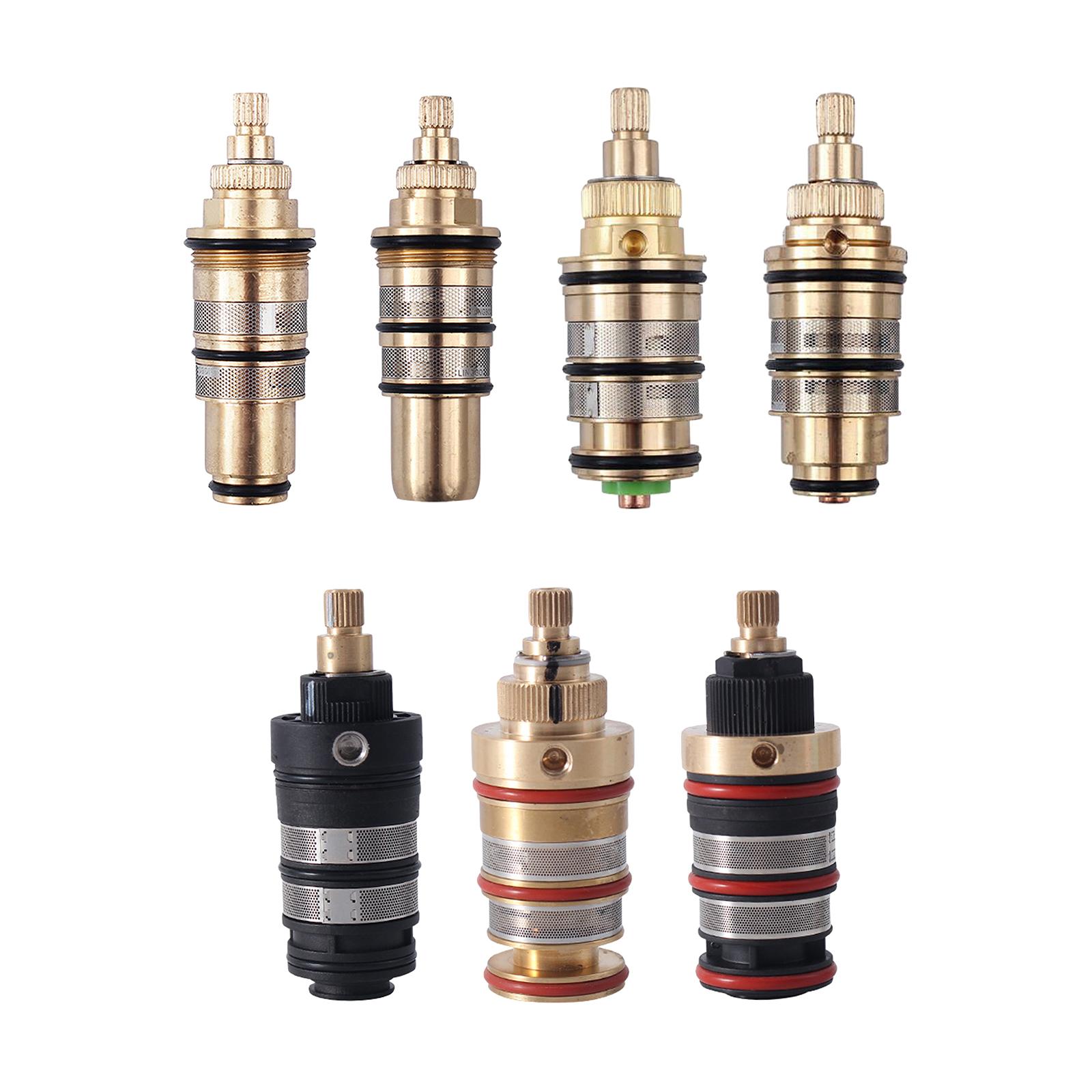 Shower Valve Cartridge - 真ちゅう製バスルームシンク洗面器タップ、サーモスタットカートリッジバルブ、クォーターターン