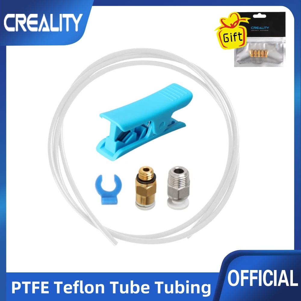 Ptfe Tape Thread - Creality-PTFEチューブアクセサリーキット,1 m/2m耐熱フィラメント,3Dプリンター用,k1 max/k1C/ender 3 v3
