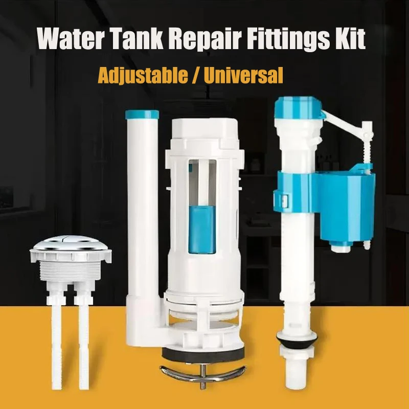 Toilet Fill Valve - ユニバーサルトイレタンク充填バルブ調整可能な水タンク修理フィッティングキット F 20cm-28cm トイレアクセサリートイレ入口バルブ