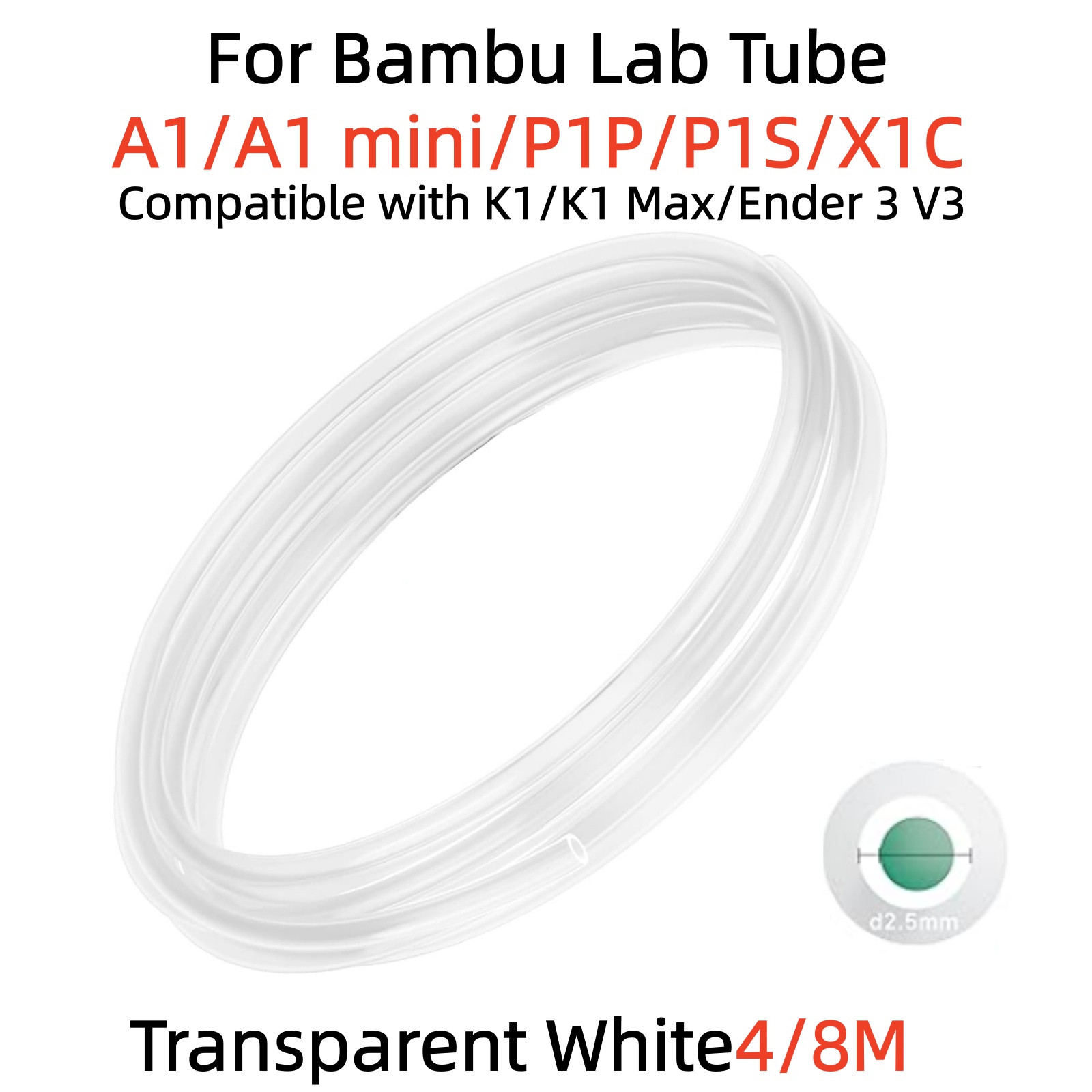 Ptfe Tape Thread - バンブーラボ PTFEチューブ P1P AMS A1 ミニ3Dプリンター