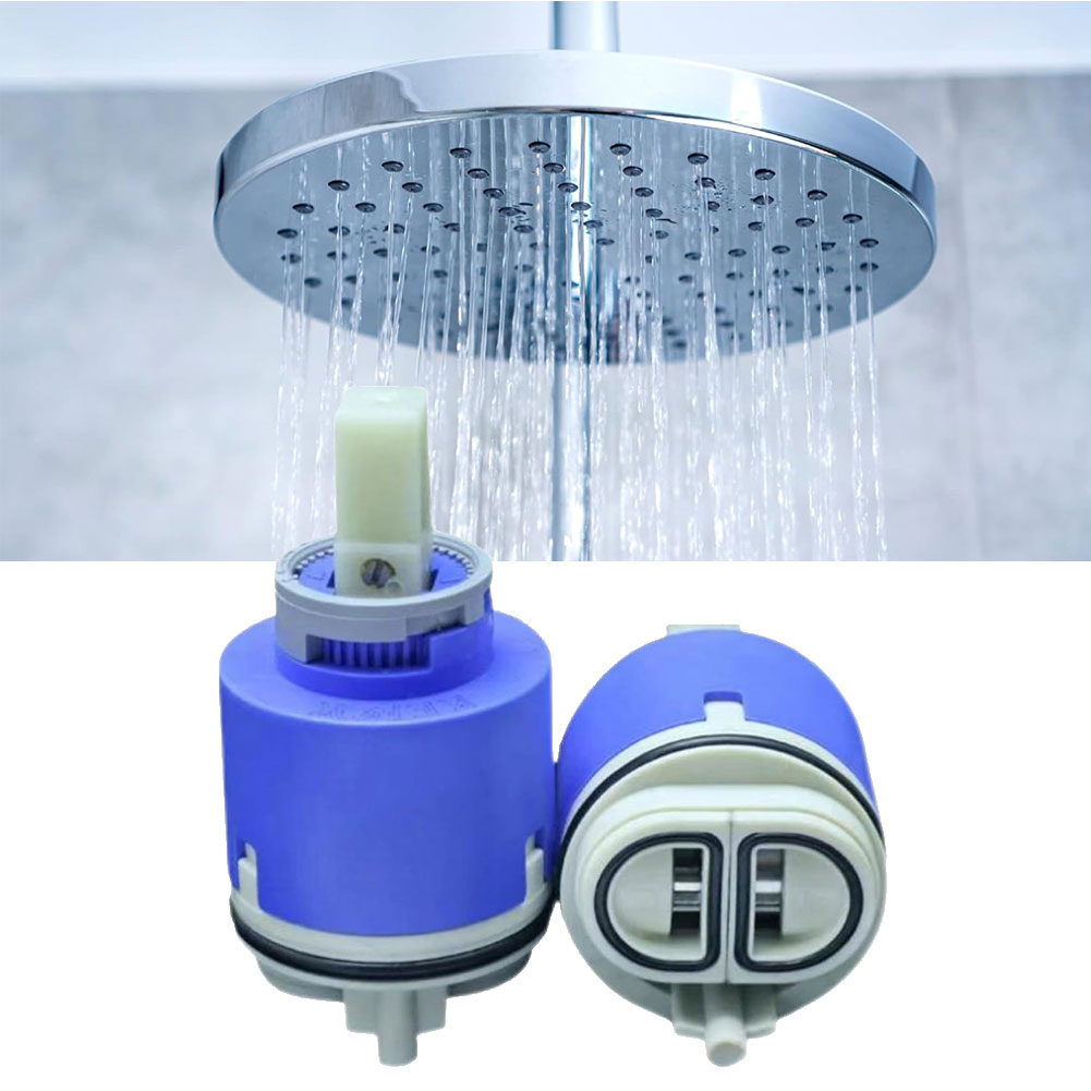 Shower Valve Cartridge - PBS 40 シャワーバルブカートリッジ交換用プラスチックフィルター部品、標準の蛇口やシャワーバルブに適合、バスルーム用