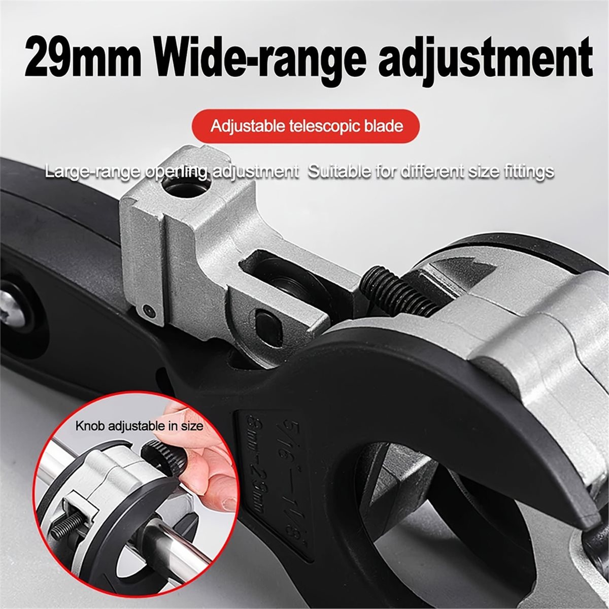 Pipe Cutter Ratchet - ラチェット式チューブカッター - 銅、アルミニウム、鉄、ステンレス鋼、PPR、PEパイプ用の多用途ハンドツール