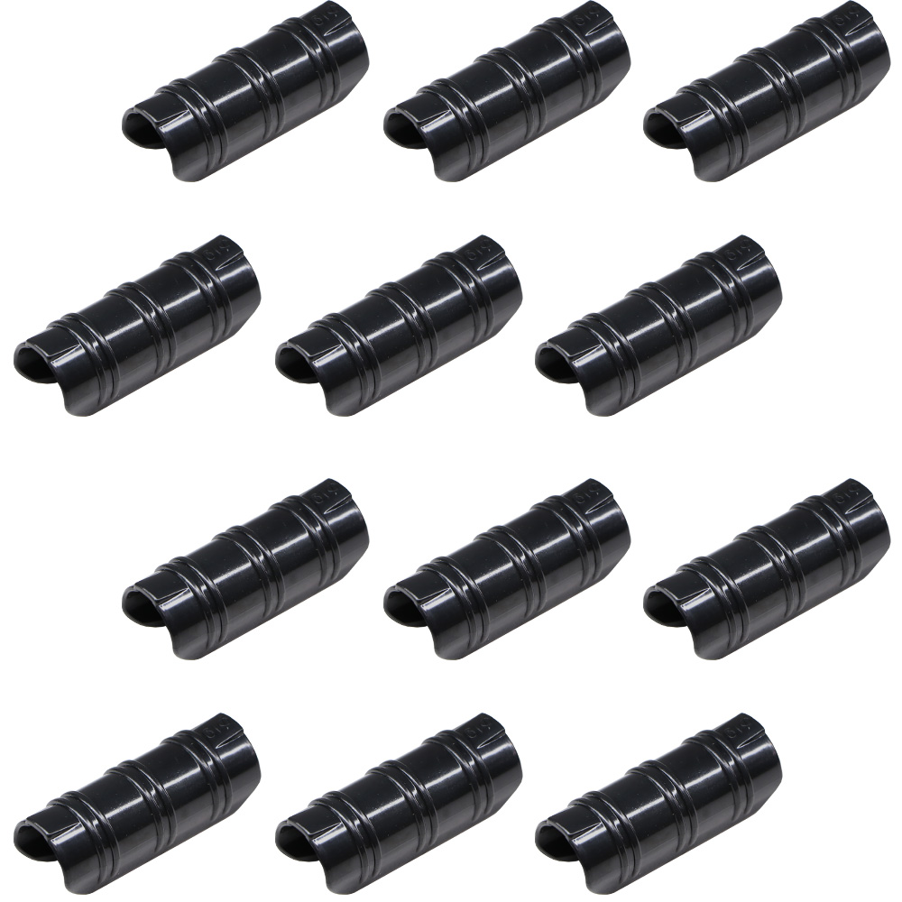 Plastic Pipe Clip - 30個19/20/22/25/32ミリメートル庭建物チューブクリップ温室フレームパイプ固定クランプシェードフィルムネット帆固定コネクタ