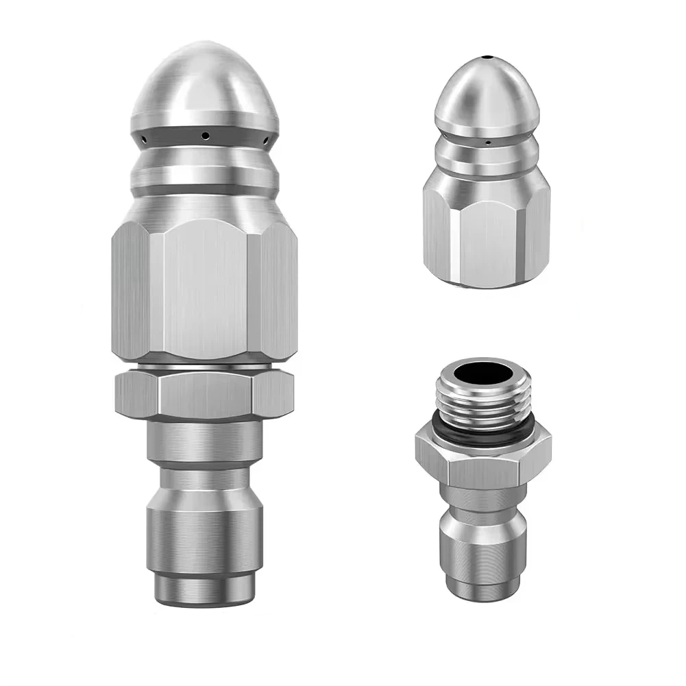 ウォータージェット高圧スプレーノズル下水道清掃用1/4インチ - Drain Pipe Clip のレビューと価格