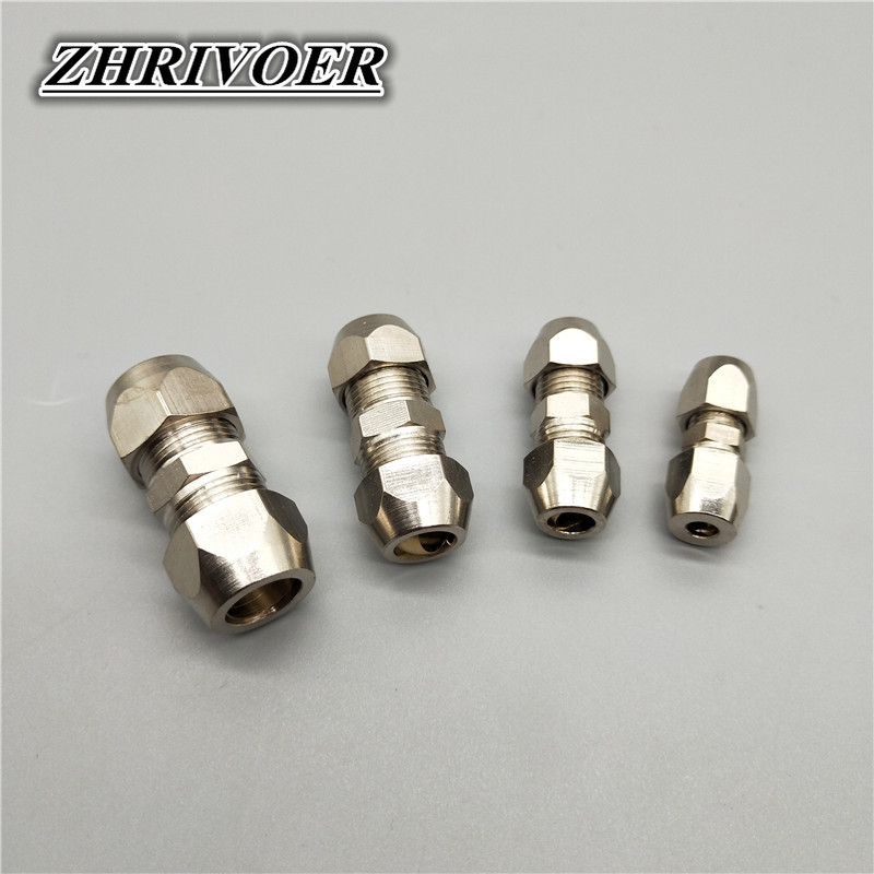 4 6 8 10 12 14 16mm圧縮フェルールチューブ - Compression Fitting Brass のレビューと価格