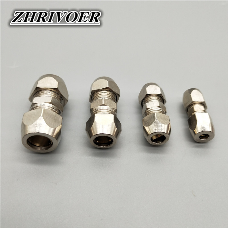 4 6 8 10 12 14 16mm圧縮フェルールチューブ - Compression Fitting Brass のレビューと価格