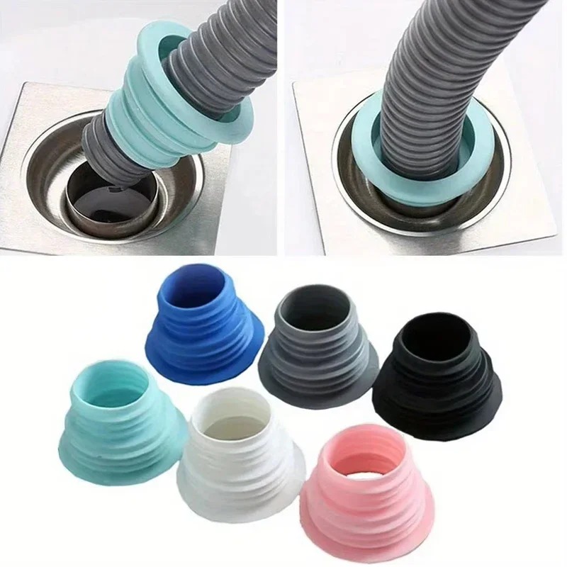 消臭排水シールリング防水シールプラグ防臭ストッパーキッチン下 - Drain Pipe Clip のレビューと価格
