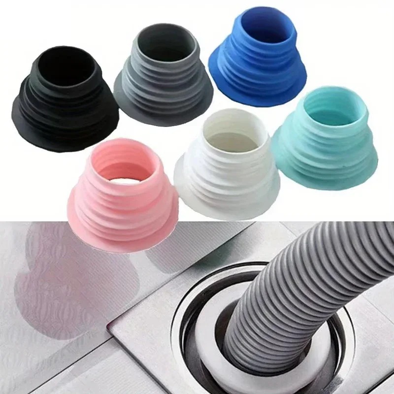 消臭排水シールリング防水シールプラグ防臭ストッパーキッチン下 - Drain Pipe Clip のレビューと価格