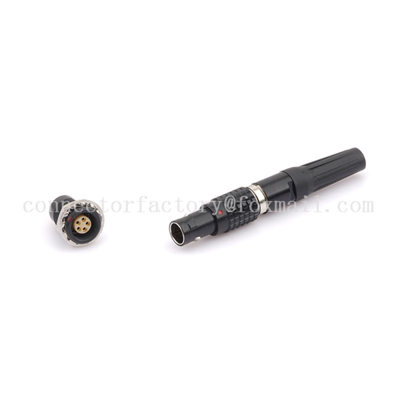 黒のプッシュプルセルフロッキングオスプラグインおよびメスソケ - Push Fit Connector のレビューと価格