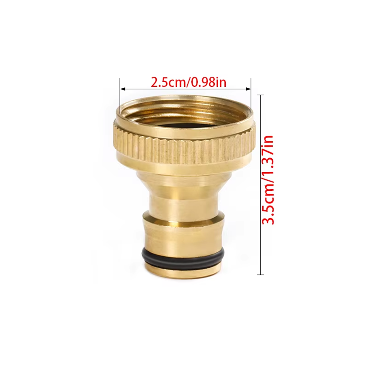 3/4インチネジ式ガーデン水道管継手、散水設備、高圧洗浄機、 - Compression Fitting Brass のレビューと価格