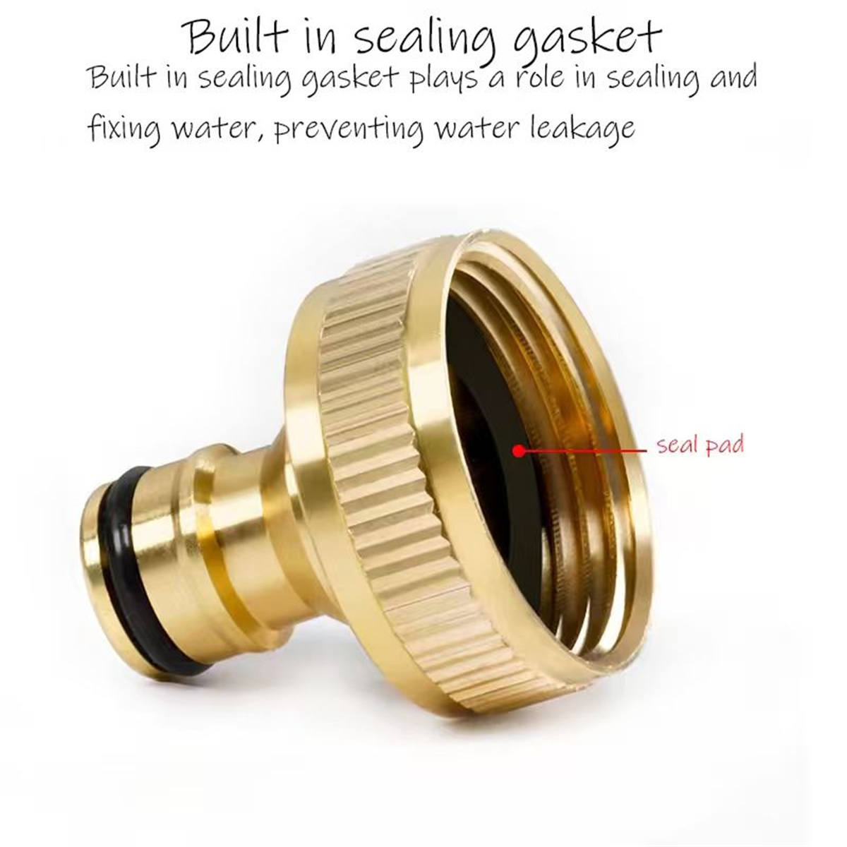 3/4インチネジ式ガーデン水道管継手、散水設備、高圧洗浄機、 - Compression Fitting Brass のレビューと価格