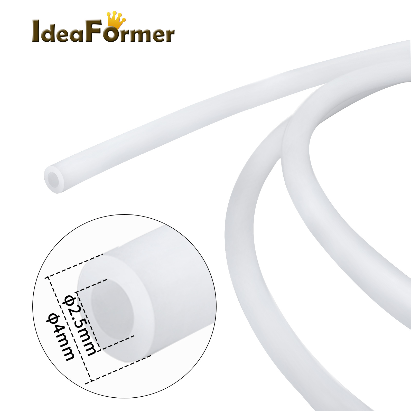 2.5mm外径4mm Bambu Lab PTFEチューブ  - Ptfe Tape Thread のレビューと価格