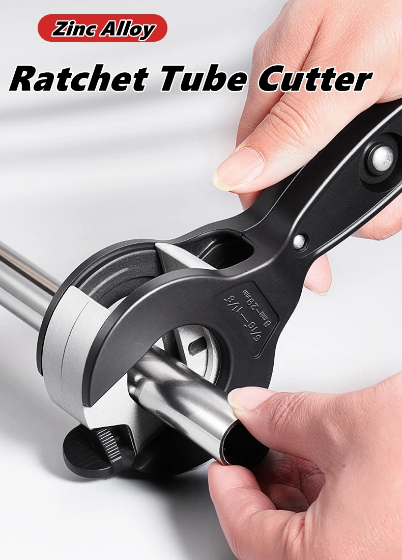 ユニバーサルラチェット式チューブカッター 8-29mm ステ - Pipe Cutter Ratchet のレビューと価格