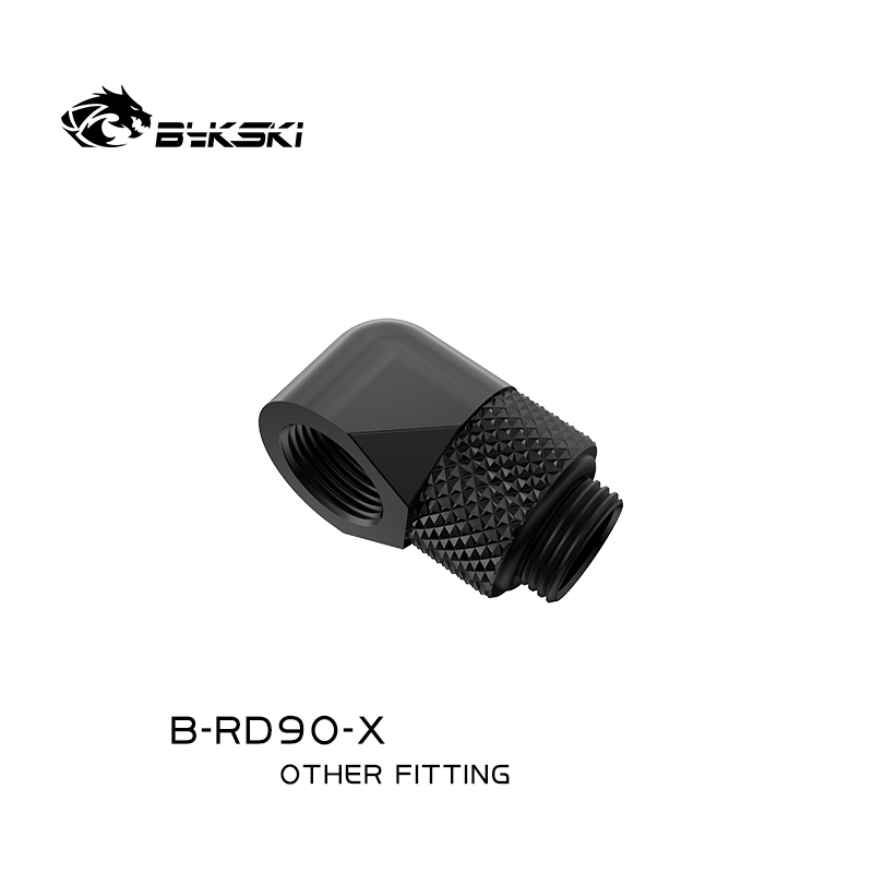 Bykski B-RD90-X 90度真鍮製回転圧縮継手エル - Compression Fitting Brass のレビューと価格