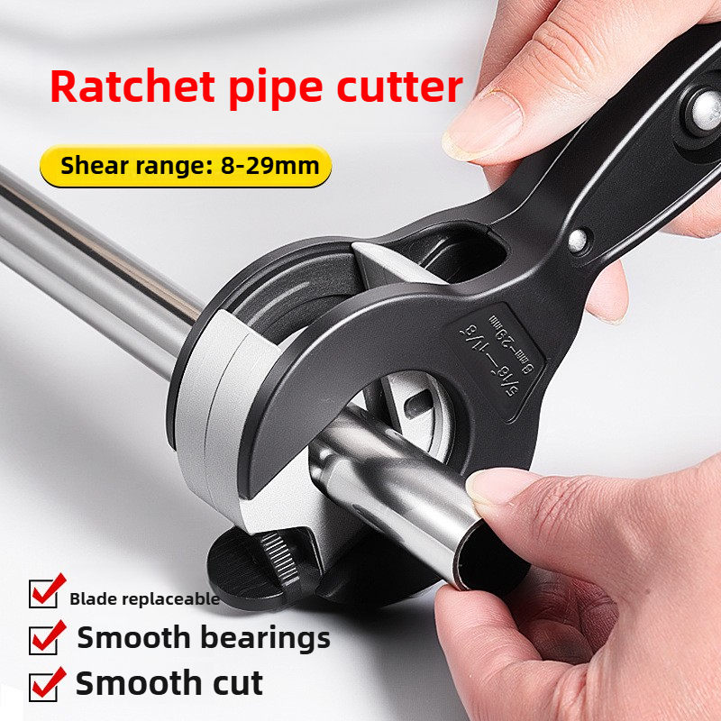 新しい交換可能な刃の Pvc パイプラチェットカッター大型ベ - Pipe Cutter Ratchet のレビューと価格