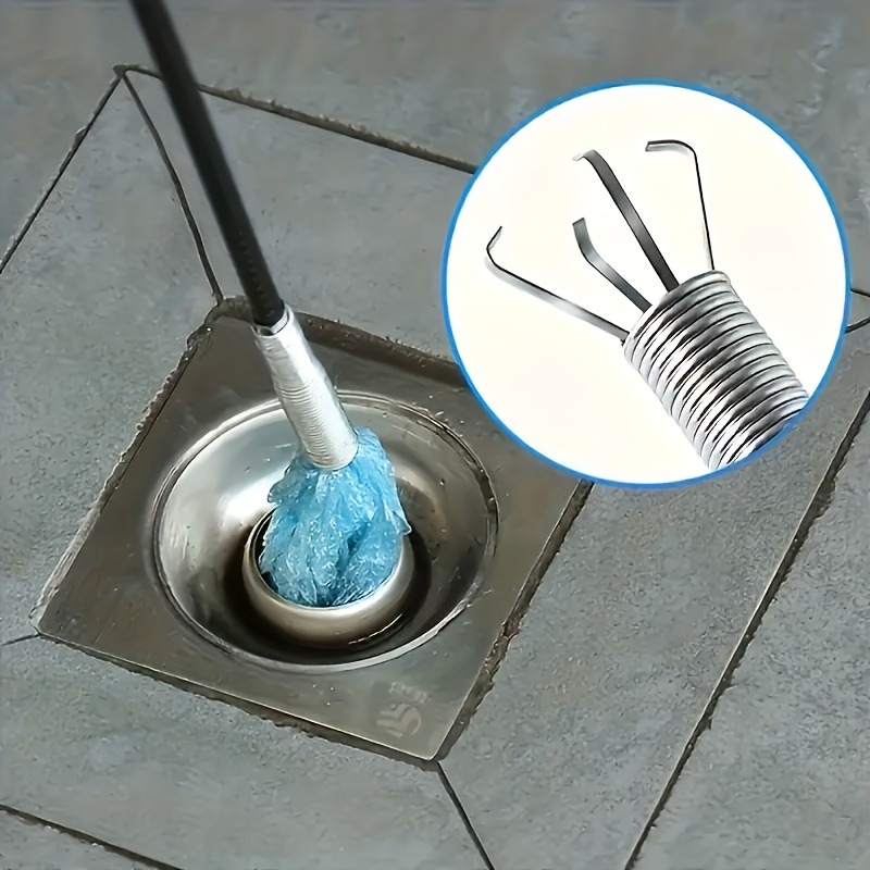 1個入り下水道浚渫器、トイレ詰まり解消ツール - 家庭用トイ - Drain Pipe Clip のレビューと価格