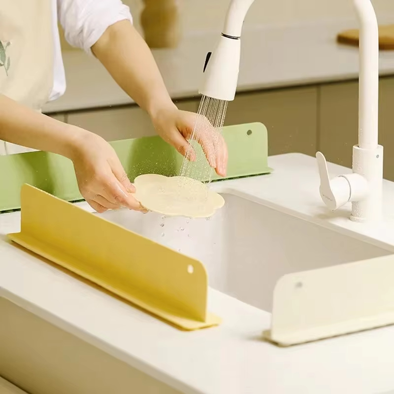 防水ボード家庭用シンク防水パーティション浴室シンク保護服飛沫 - Silicone Tap Washer のレビューと価格