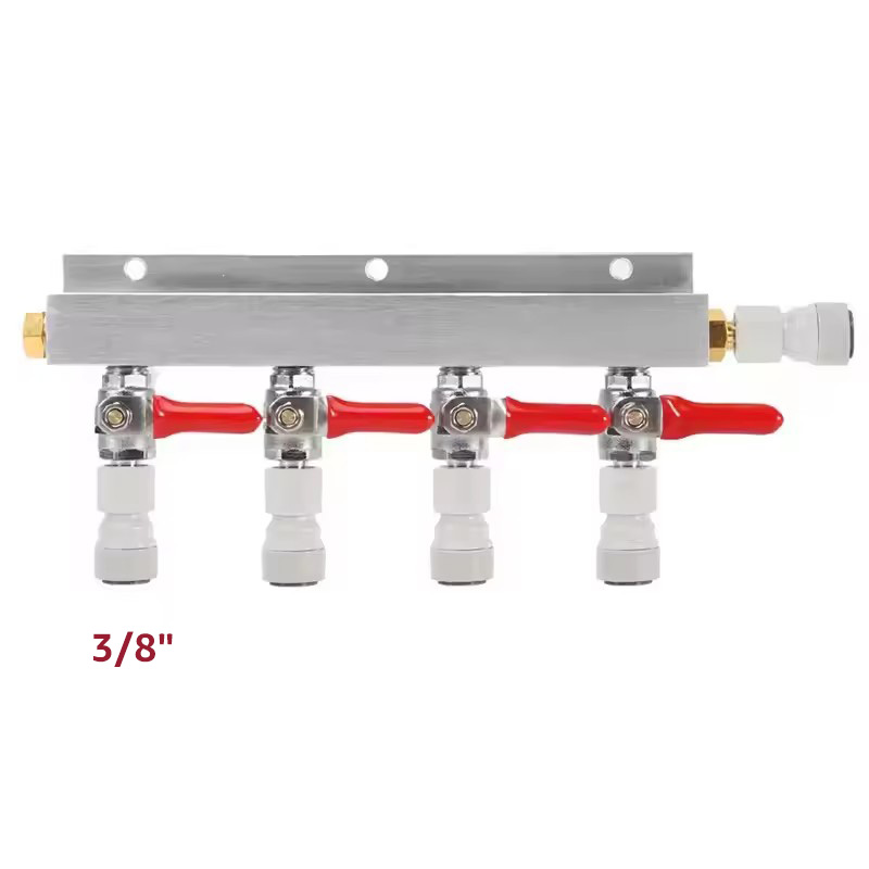 IMAICTUU 4ウェイガス分配器CO2ディストリビュータ - Push Fit Connector のレビューと価格