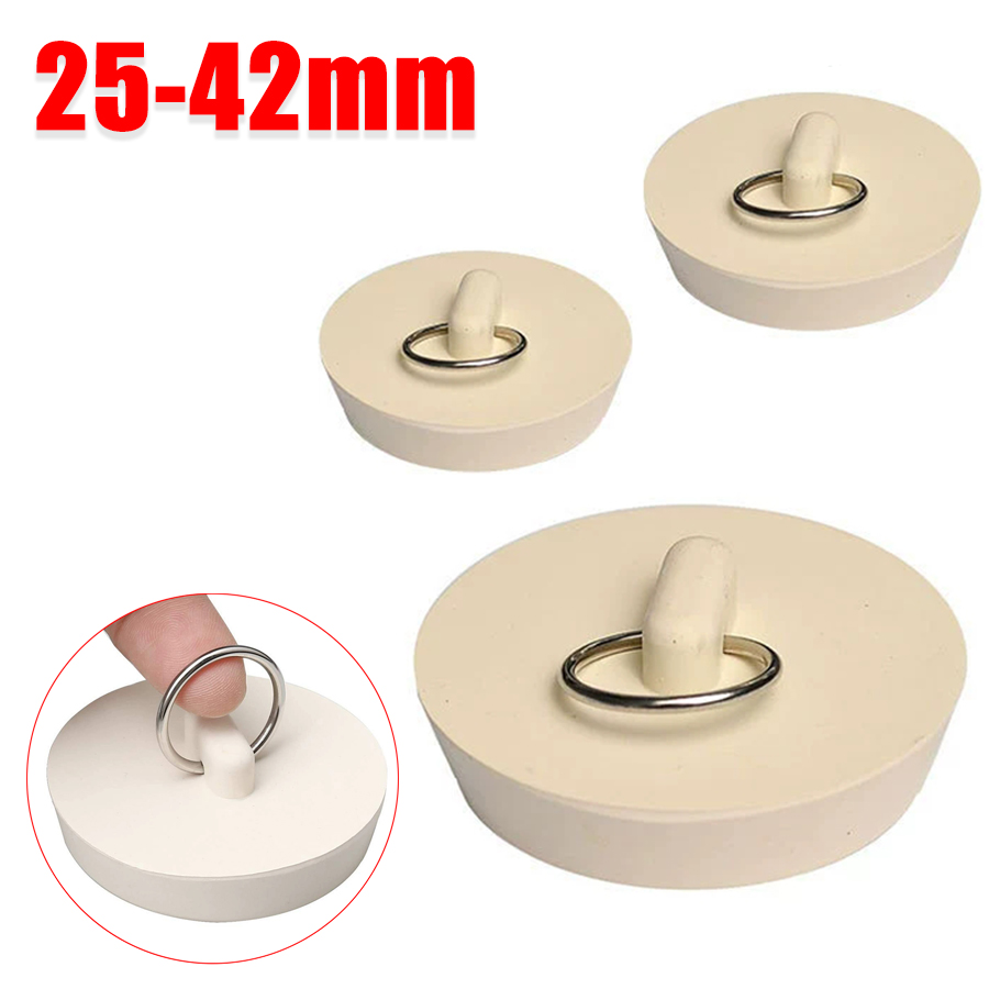 1個入り ゴム製 丸型 浴槽栓 25-42mm 排水栓 ゴム - Drain Pipe Clip のレビューと価格