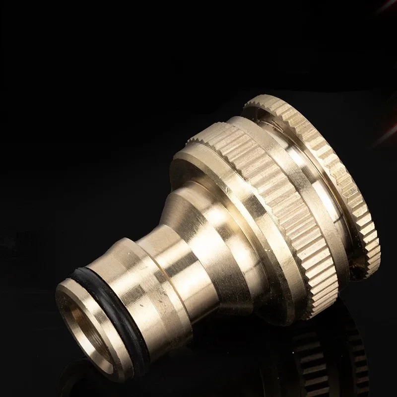 3/4 インチ真鍮製ネジ式ホース継手、庭用給水パイプコネクタ - Compression Fitting Brass のレビューと価格