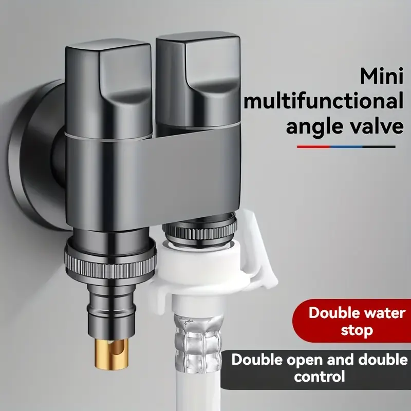 ステンレス製ダブルアウトレット蛇口、滑り止めハンドルデザイン - Toilet Fill Valve のレビューと価格