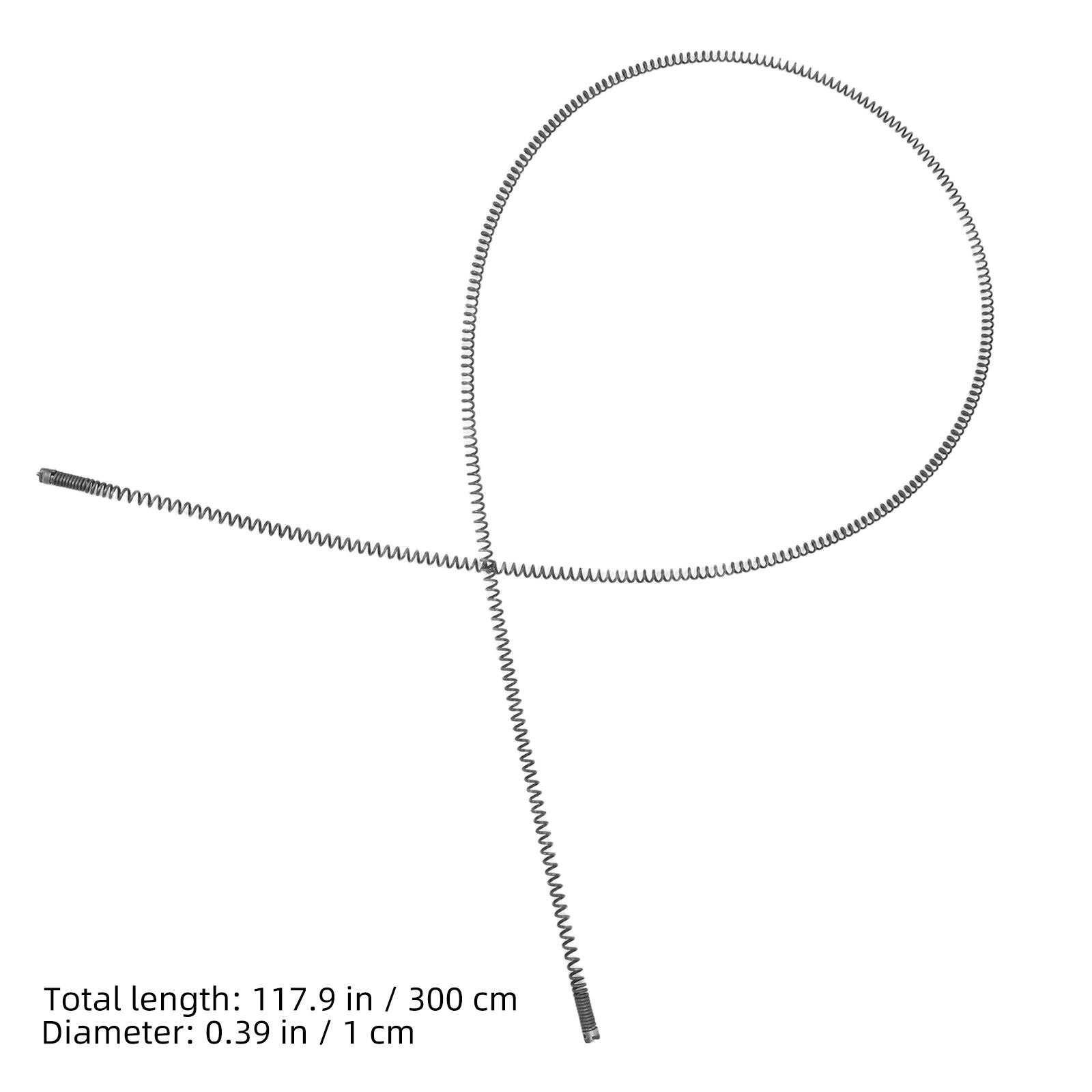 1セット スプリングパイプクリーニングツール 9.84フィー - Drain Snake Flexible のレビューと価格