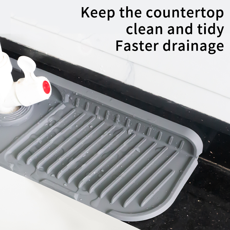 キッチンシリコン蛇口マット蛇口水キャッチャーマットシンクスプ - Silicone Tap Washer のレビューと価格