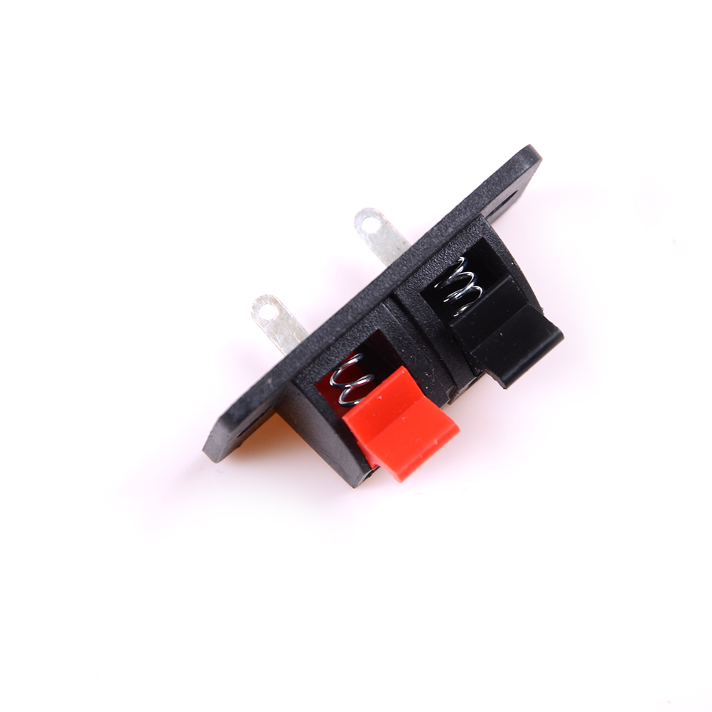 5個2位置コネクタ端子プッシュジャックばね荷重2ウェイ2ピン - Push Fit Connector のレビューと価格