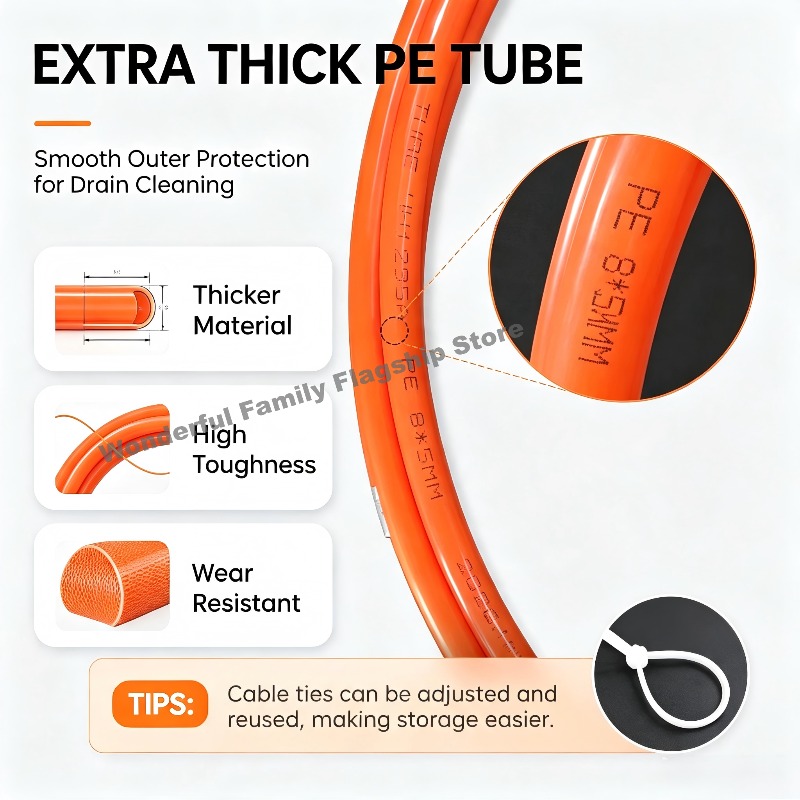 フレキシブルドレンオーガー配管用スネークツールセット - 6 - Drain Snake Flexible のレビューと価格
