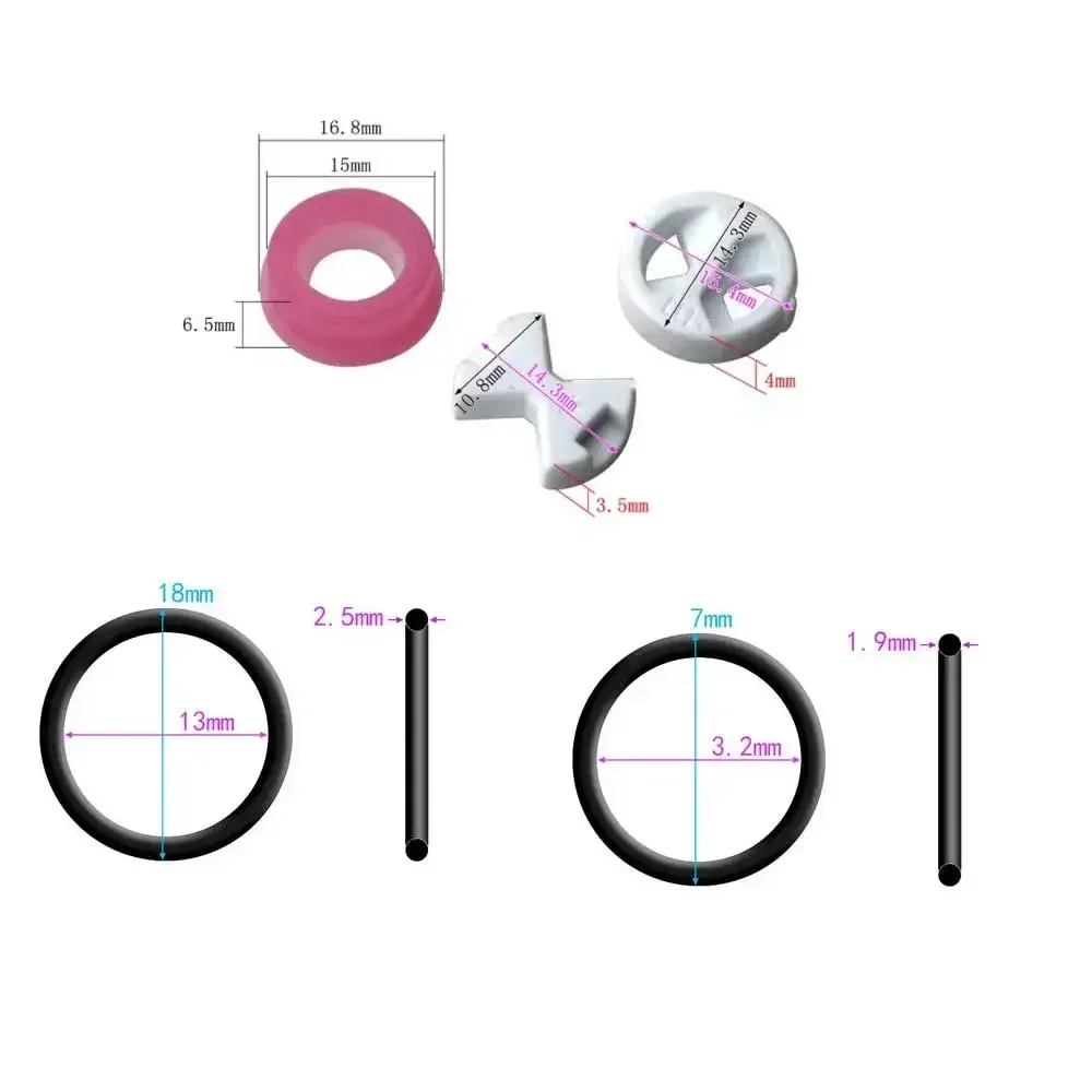 セラミックシリコンワッシャーセット Eeatop - シャワ - Silicone Tap Washer のレビューと価格
