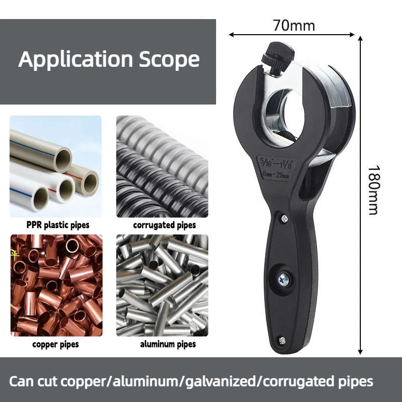 1PC ラチェットチューブパイプカッター切断用 8-29 ミ - Pipe Cutter Ratchet のレビューと価格