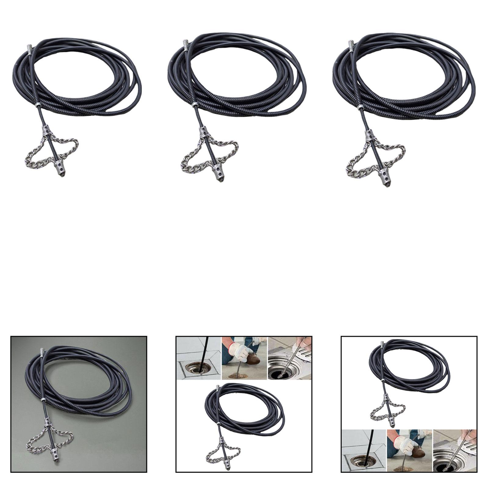 配管用スネーク、金属製排水管クリーナー、フレキシブル詰まり除 - Drain Snake Flexible のレビューと価格