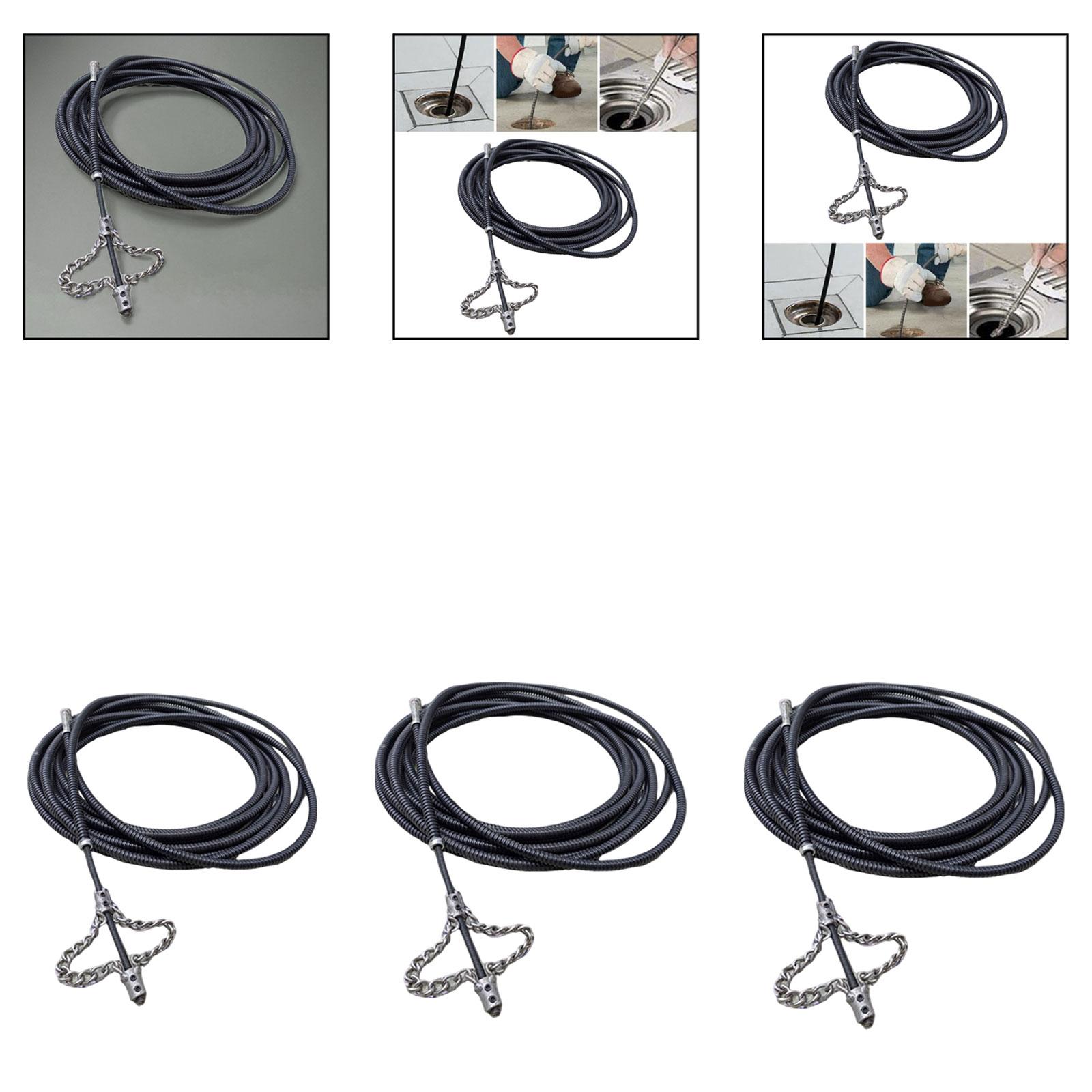配管用スネーク、金属製排水管クリーナー、フレキシブル詰まり除 - Drain Snake Flexible のレビューと価格