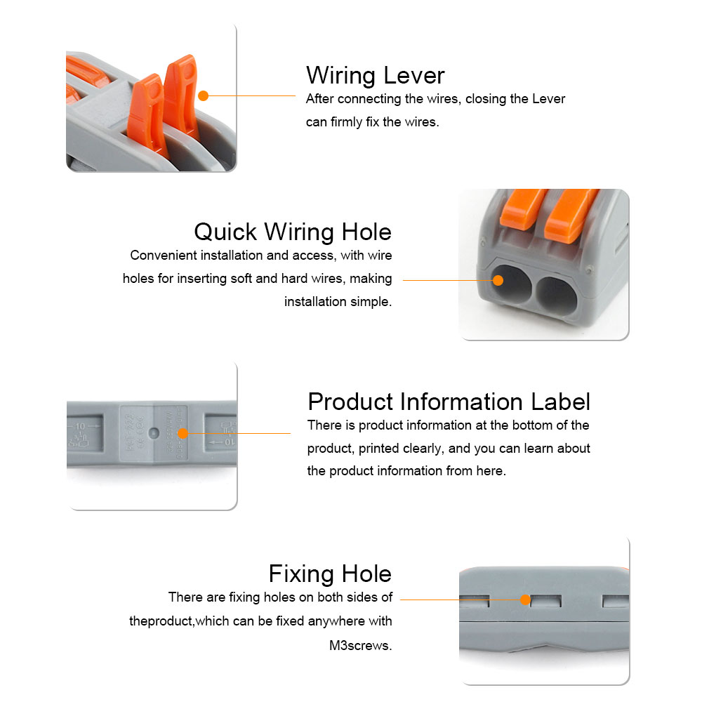 DIY GO 22個入り レバーワイヤーコネクタ プッシュイ - Push Fit Connector のレビューと価格