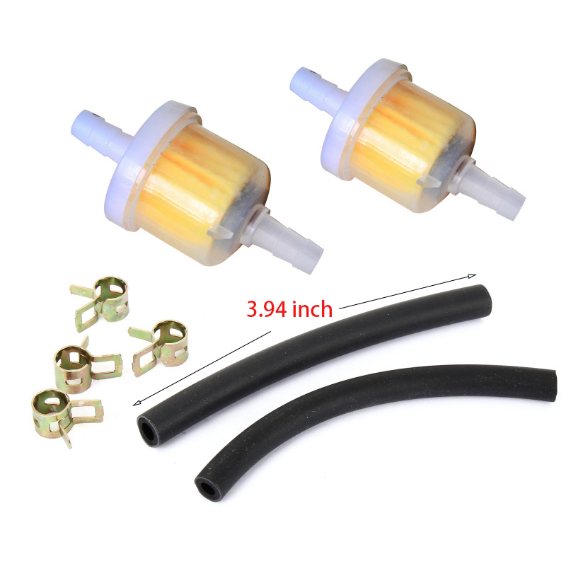 1 セット燃料ガソリンインラインホースパイプクリップ付きユニ - Plastic Pipe Clip のレビューと価格