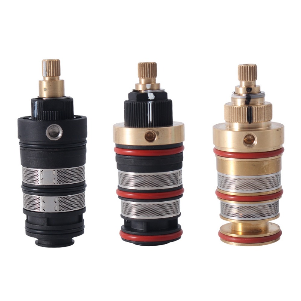 真鍮製シャワーサーモスタットカートリッジ交換キット - 浴室 - Shower Valve Cartridge のレビューと価格