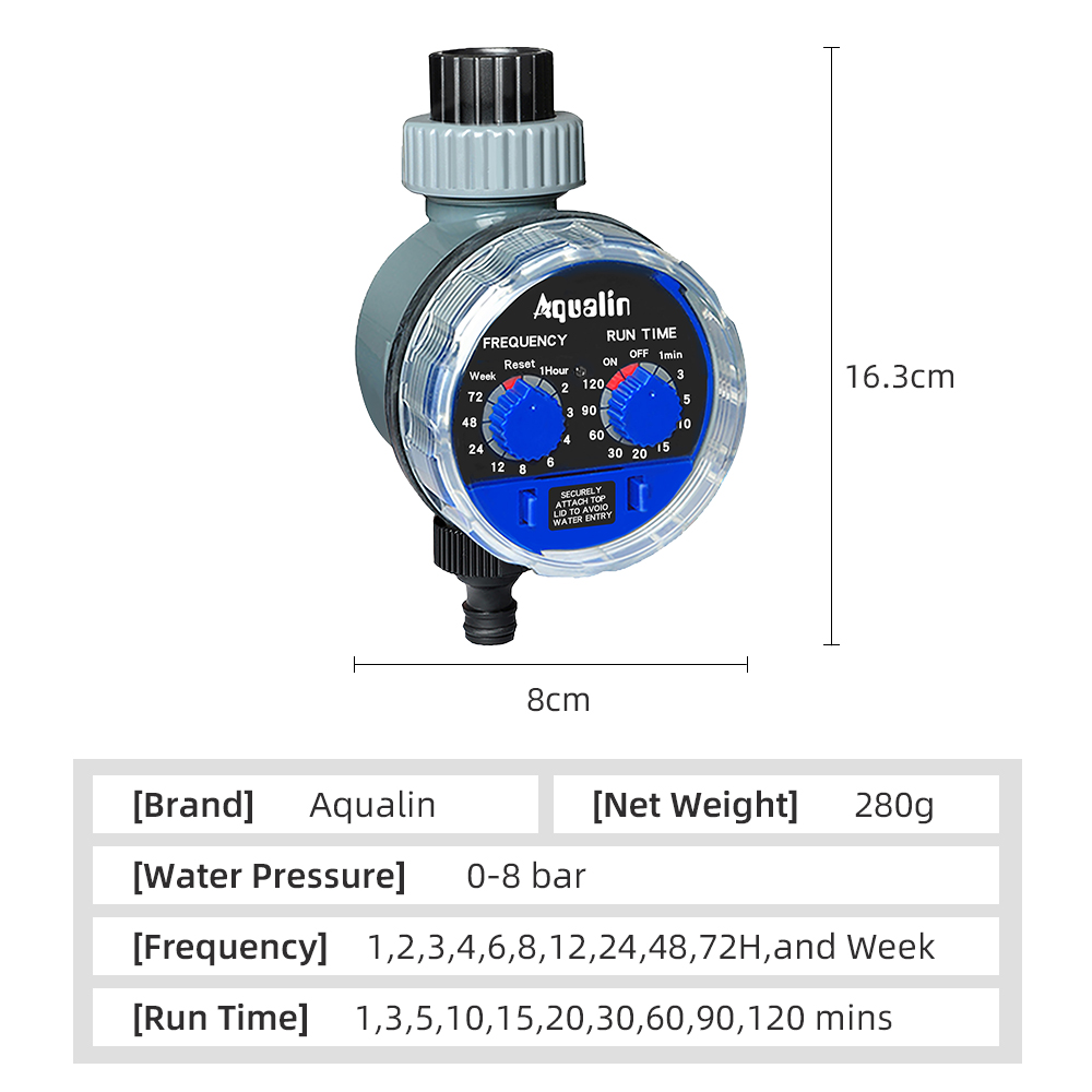 庭の水やりタイマーボールバルブ/電磁弁灌漑コントローラー家庭 - Float Ball Valve のレビューと価格