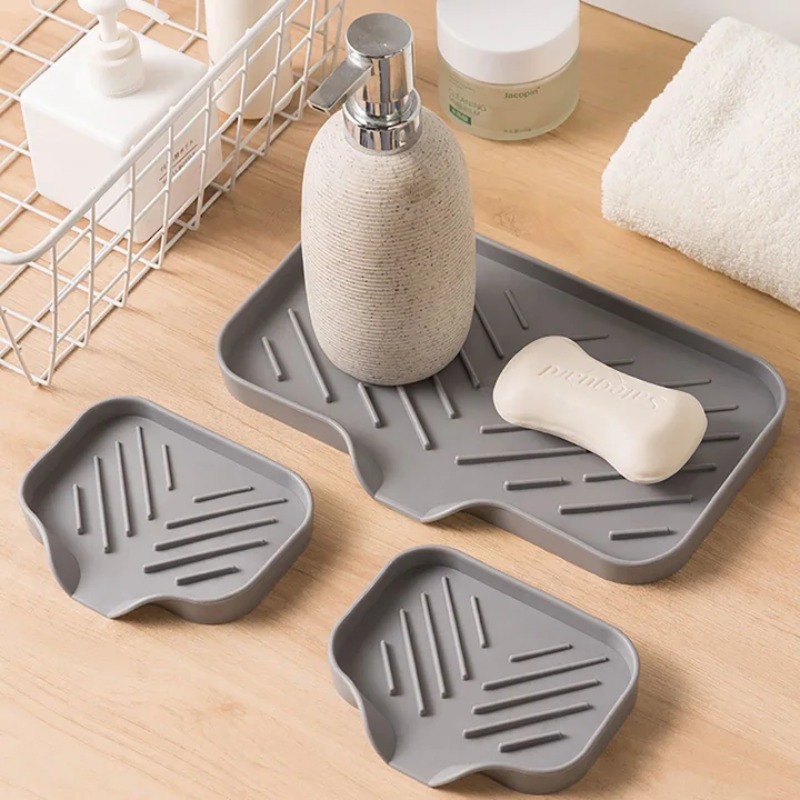 自動排水式石鹸置き シリコン製 キッチンシンク用石鹸皿 スポ - Silicone Tap Washer のレビューと価格