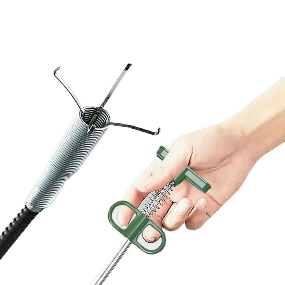 グリーン排水溝スネーククロウ、髪やゴミの除去用、シンク、トイ - Drain Snake Flexible のレビューと価格
