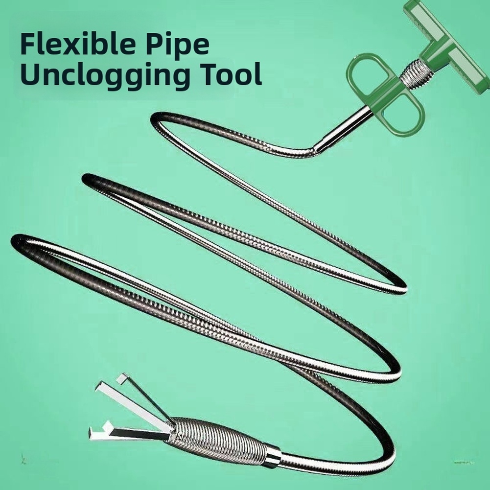 グリーン排水溝スネーククロウ、髪やゴミの除去用、シンク、トイ - Drain Snake Flexible のレビューと価格