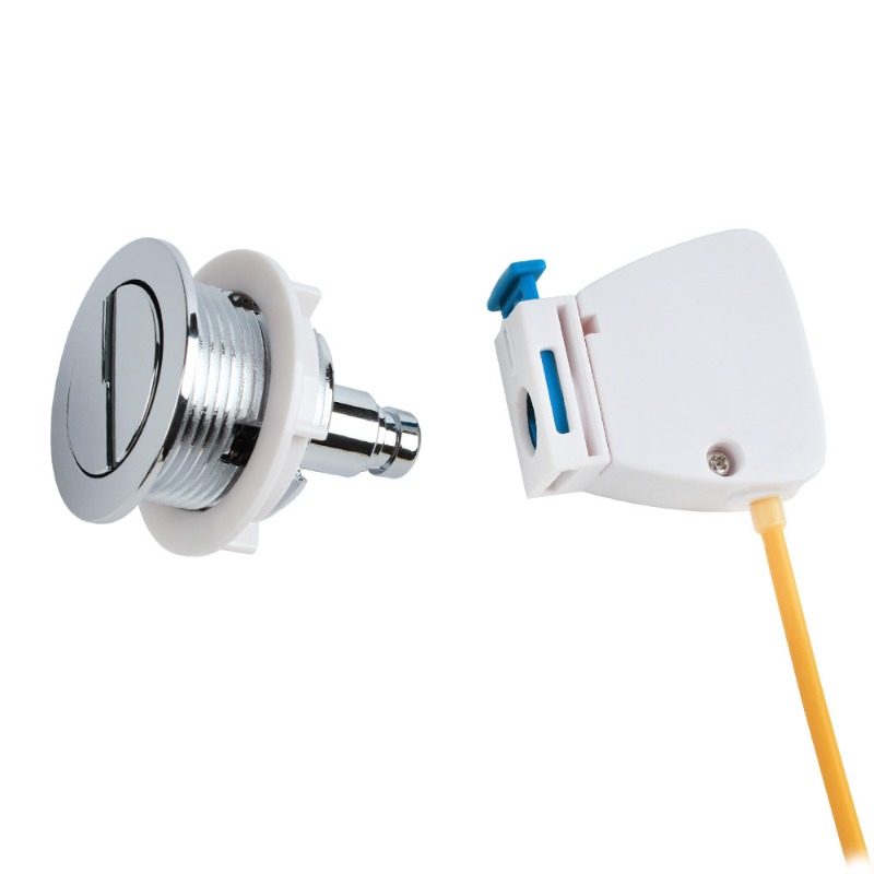 ケーブル制御デュアルフラッシュバルブキット 38mmボタン節 - Toilet Fill Valve のレビューと価格