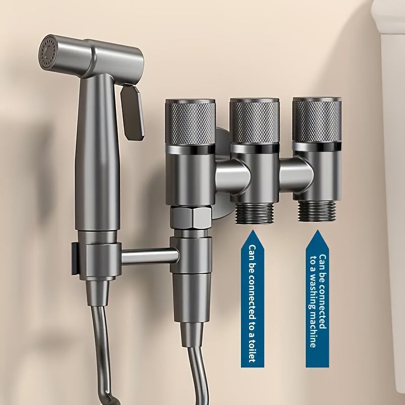 3 つの中から 1 つがスプレー ガン バルブ付きトイレ用コ - Toilet Fill Valve のレビューと価格