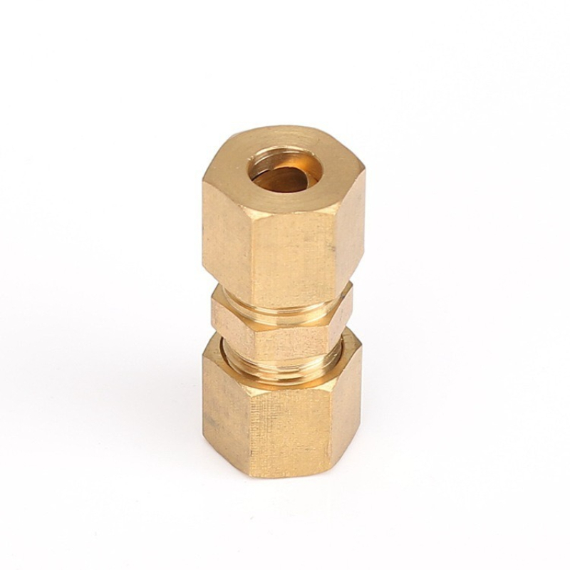 1 個 OD 3/16 インチチューブ圧縮ユニオン真鍮パイプ - Compression Fitting Brass のレビューと価格